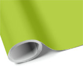 massieve kleur pistachiarelgroen cadeaupapier (Rol Hoek)