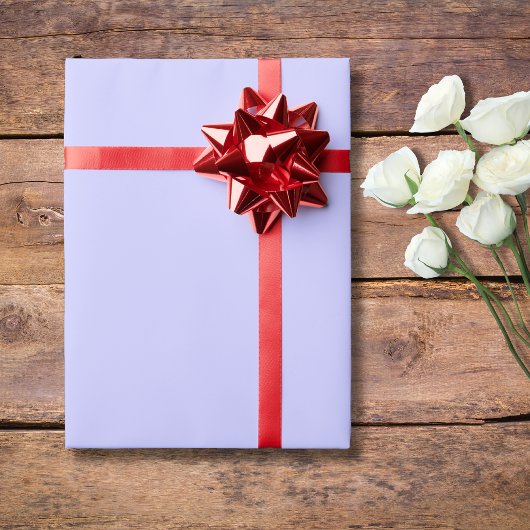 Massieve maagdenpalmkleur | Klassiek | Elegant Cadeaupapier