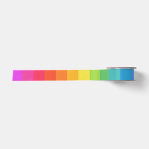 massieve regenboog satijnen lint