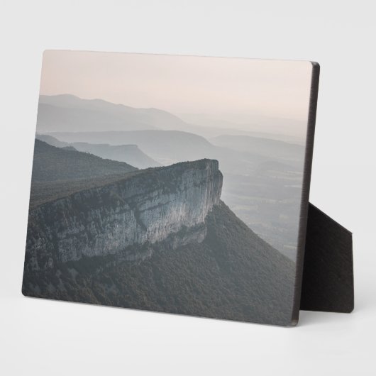 Massif Central Frankrijk Fotoplaat (Zijkant)