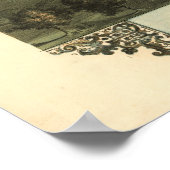 Massillon Ohio 1899 Antiek Panoramische Kaart Poster (Hoek)