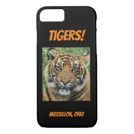 Massillon Tigers. Telefoonnummer iPhone 8/7 Hoesje