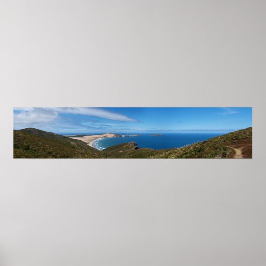 Massive Cape Reinga Panorama Poster (Voorkant)