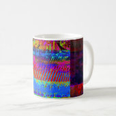 "Massive Capital V2" abstract coffee mug Koffiemok (Voorkant rechts)