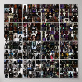 Massive Faceless Collage Poster (Voorkant)