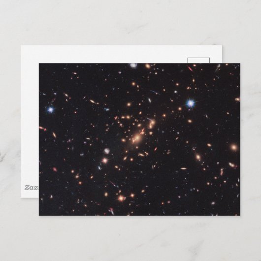 Massive Galaxy Cluster Macs J2129-0741 Briefkaart (Voorkant / Achterkant)