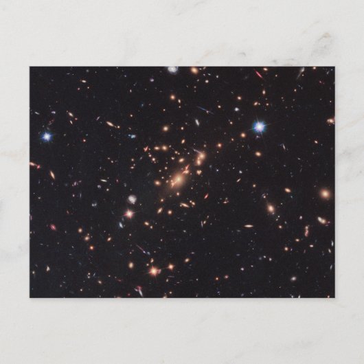 Massive Galaxy Cluster Macs J2129-0741 Briefkaart (Voorkant)