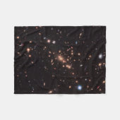Massive Galaxy Cluster Macs J2129-0741 Fleece Deken (Voorkant (Horizontaal))