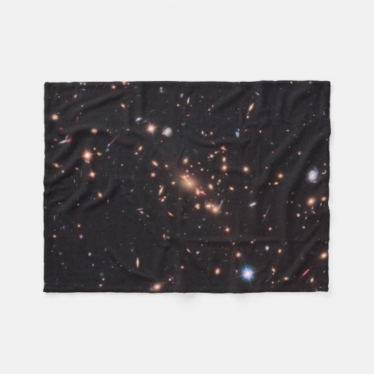 Massive Galaxy Cluster Macs J2129-0741 Fleece Deken (Voorkant (Horizontaal))