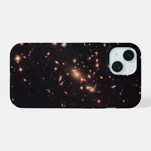 Massive Galaxy Cluster Macs J2129-0741 iPhone 15 Case (Achterkant horizontaal)