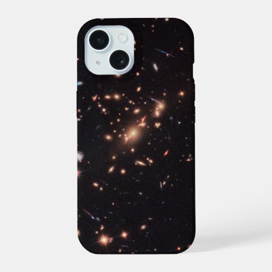 Massive Galaxy Cluster Macs J2129-0741 iPhone 15 Case (Achterkant)