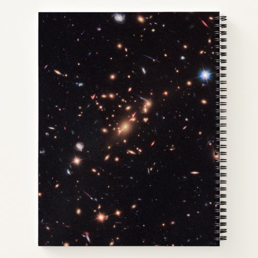 Massive Galaxy Cluster Macs J2129-0741 Notitieboek (Achterkant)