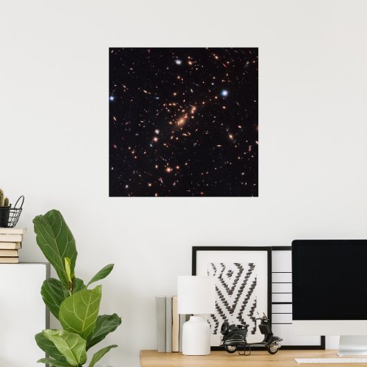 Massive Galaxy Cluster Macs J2129-0741 Poster (Thuiskantoor)