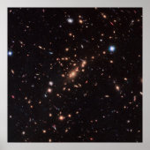 Massive Galaxy Cluster Macs J2129-0741 Poster (Voorkant)