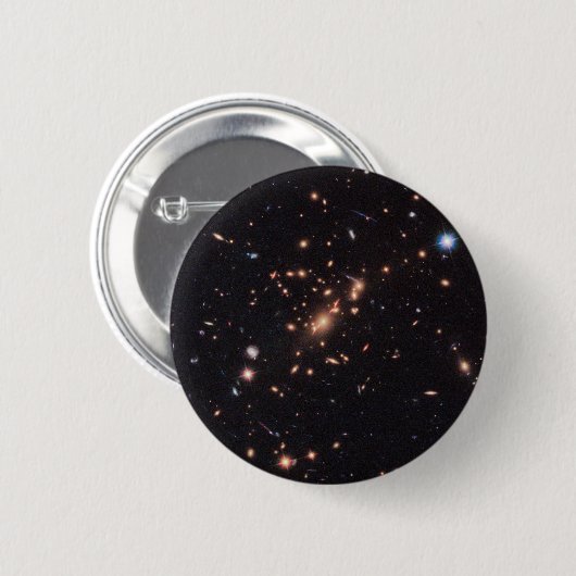 Massive Galaxy Cluster Macs J2129-0741 Ronde Button 5,7 Cm (Voorkant /achterkant)