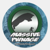 Massive Pwnage Sticker (Voorkant)
