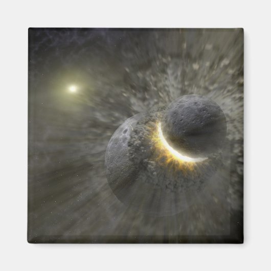 Massive smoes in Vega NASA Magneet (Voorkant)