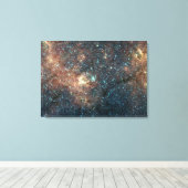 Massive Star-cluster Canvas Afdruk (Insitu (Houten vloer))