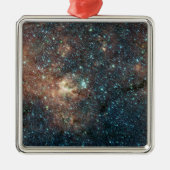 Massive Star-cluster Metalen Ornament (Voorkant)