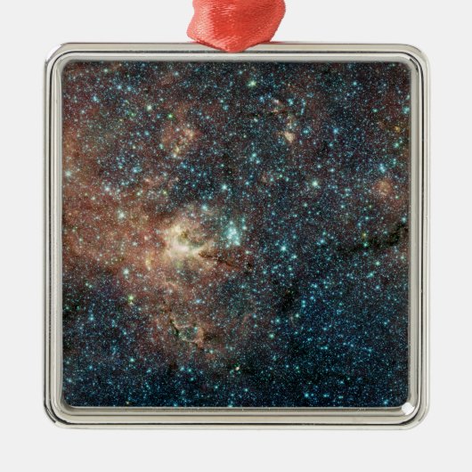 Massive Star-cluster Metalen Ornament (Voorkant)