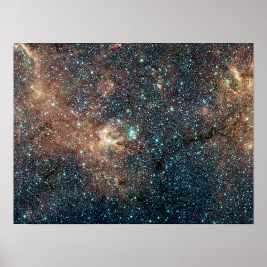 Massive Star-cluster Poster (Voorkant)