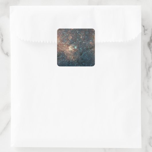 Massive Star-cluster Vierkante Sticker (Tas)