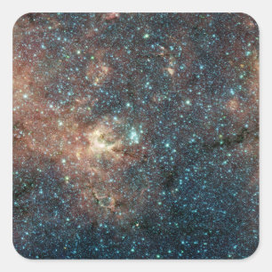 Massive Star-cluster Vierkante Sticker