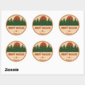 Massive Wilderness Colorado Ronde Sticker (Vel)