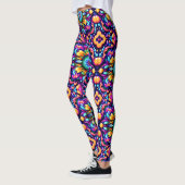 MASSIVELY BRIGHT DESIGN ~ Purple Orange ~  Leggings (Links)
