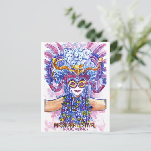 Masskara Festival - DNM Briefkaarten (Staand voorkant)