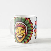 Masskara Festival Koffiemok (Voorkant links)
