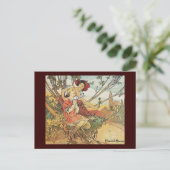 masson alphonse mucha chocolat briefkaart (Staand voorkant)
