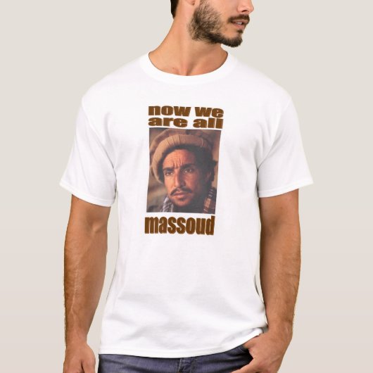 Massoud T-shirt (Voorkant)