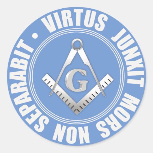 Massymbool symbool paspoorthouder ronde sticker (Voorkant)
