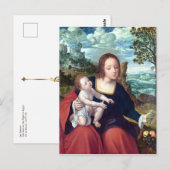 Massys Rest op vlucht naar Egyptische religieuze k Briefkaart (Voorkant / Achterkant)