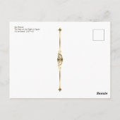 Massys Rest op vlucht naar Egyptische religieuze k Briefkaart (Achterkant)