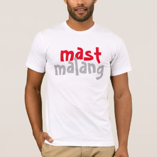 Mast Malang Desi Free Spirit Fun Indian Design T-shirt