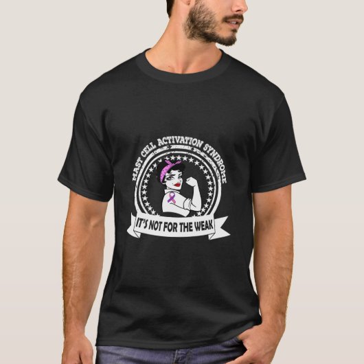 Mastcelactivesyndroom Moederlint Bewustzijn T-shirt (Voorkant)