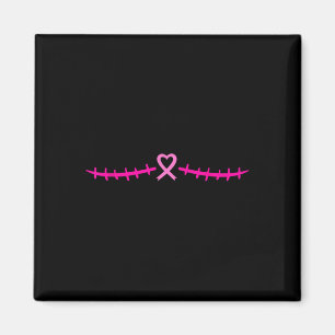 Mastectomie Borstkanker Survivor Pink Ribbon Magneet