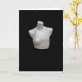 mastectomie kaart: De symmetrie is Boring Kaart (Gele Bloem)