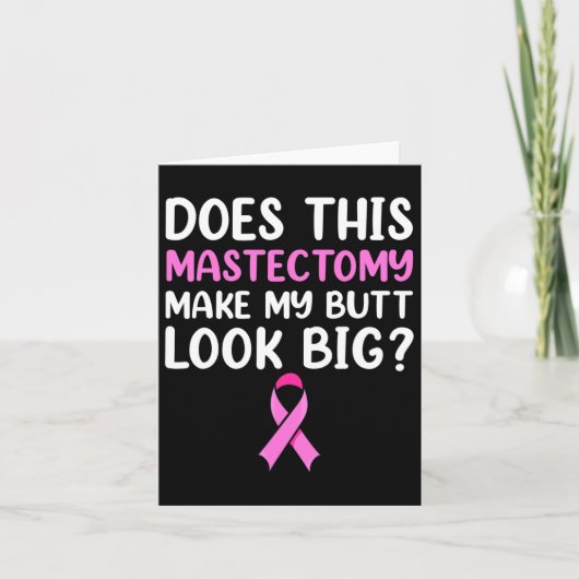Mastectomie Overlevende Herstel Kleding Kaart (Voorkant)
