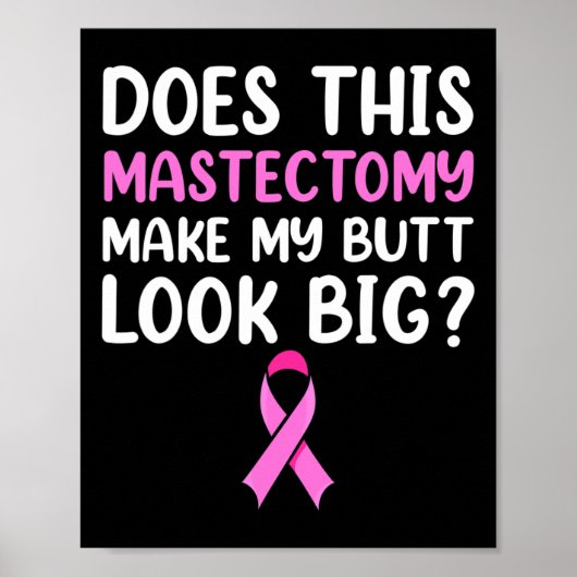 Mastectomie Overlevende Herstel Kleding Poster (Voorkant)