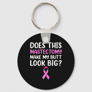 Mastectomie Overlevende Herstel Kleding Sleutelhanger