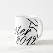 Master 2012 koffiemok (Voorkant rechts)