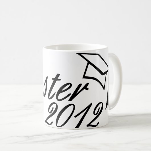 Master 2012 koffiemok (Voorkant rechts)
