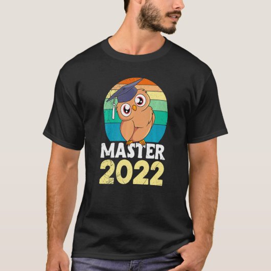 Master 2022 Afstuderen Ceremonie Master Pet T-shirt (Voorkant)