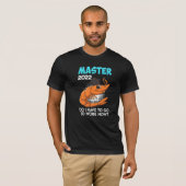 Master 2022 Master S Degree T-shirt (Voorkant volledig)