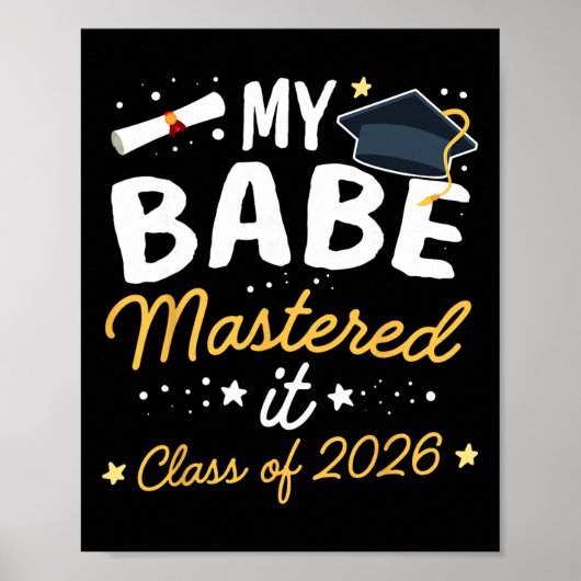 Master Afstuderen Mijn Be Mastered Het Cl Van 2026 Poster (Voorkant)