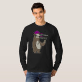Master Afstuderen Vrouwen Bed Chiller T-shirt (Voorkant volledig)