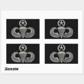 Master Airborne Rechthoekige Sticker (Vel)